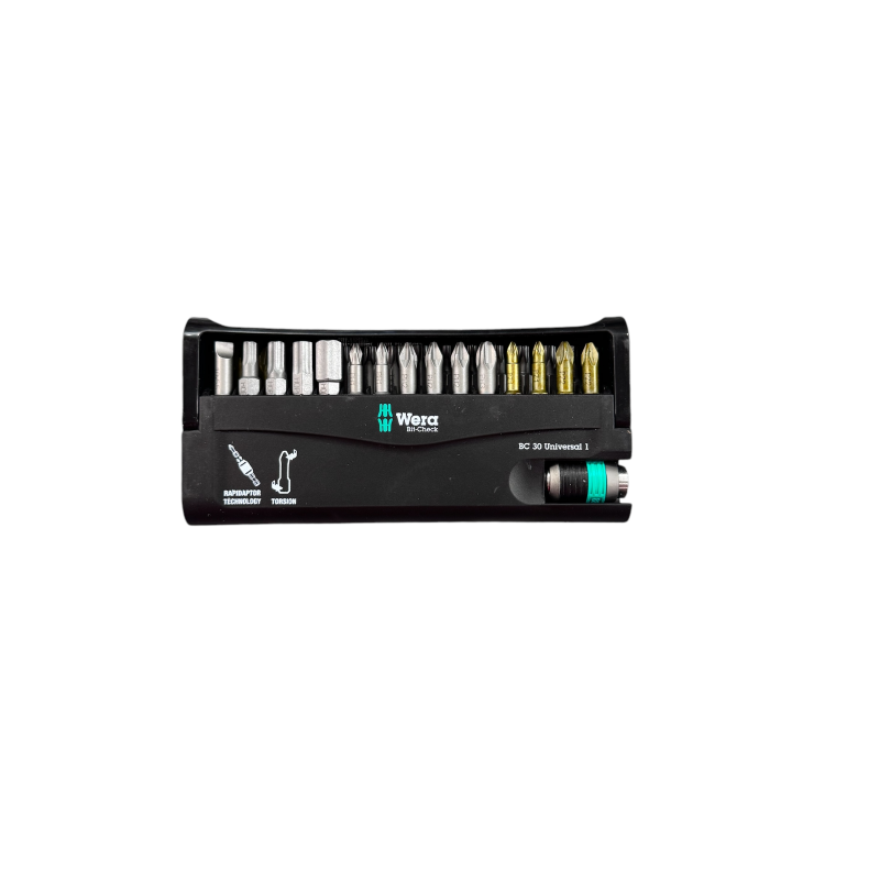 Набор бит WERA Bit-Check 30 Universal 1 (SL, PH, PZ, TX, HEX) (05056440001)