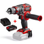 Дриль-шурупокрут акумуляторний Einhell з ударним X-Change TP-CD 18/80 Li-i BL Kit (4514305K) – Фото №1