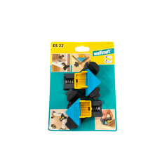 Струбцина для зажима плитки под углом 90 градусов (угловой зажим) Wolfcraft ES 22 (3051000)