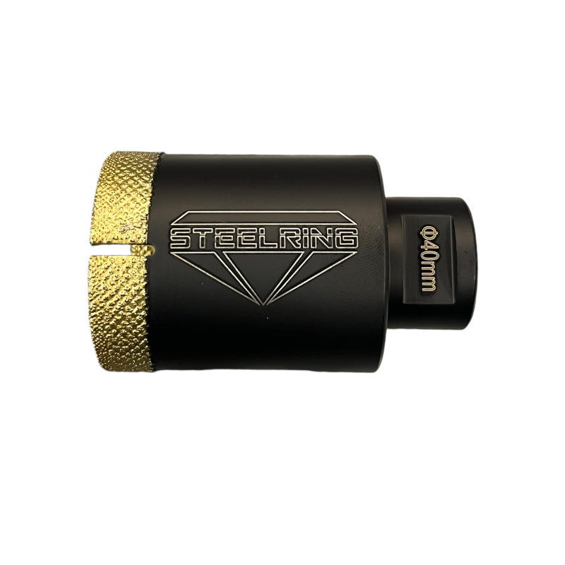 Коронка алмазна Steelring Black VBCD M14 Ø 40 мм (VBCD40)