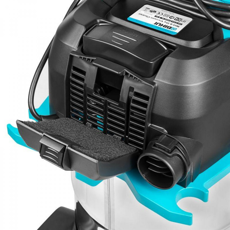 Пилосос промисловий BIHUI 1200W з напівавтоматичним очищенням фільтра 30 л (VCH30)