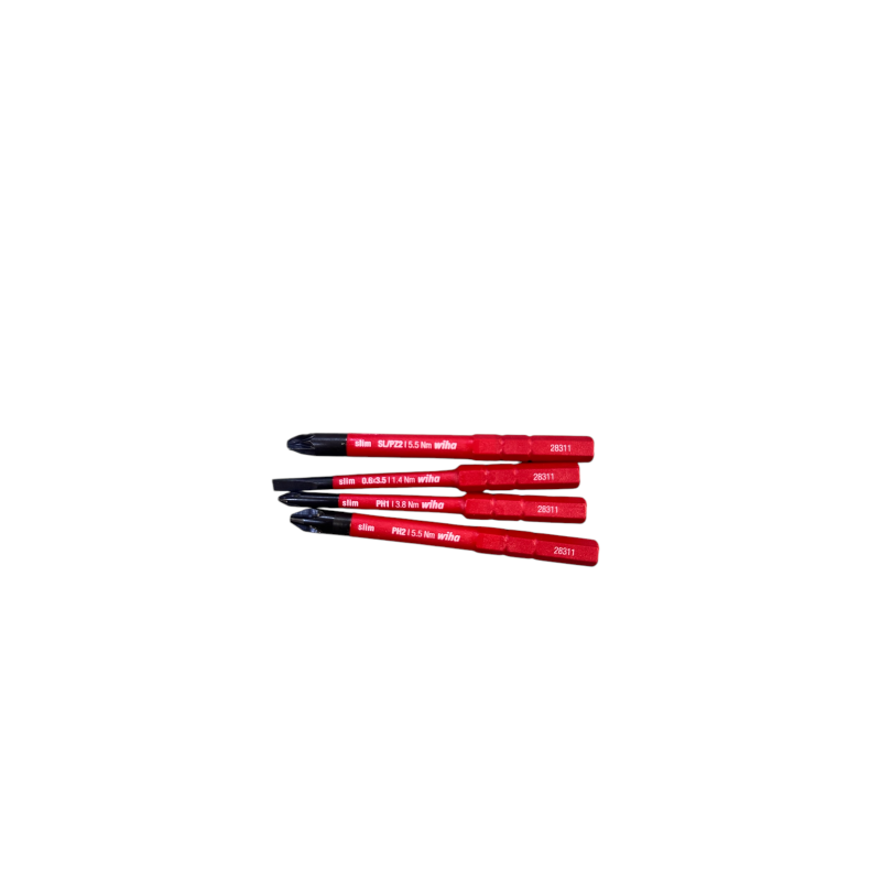 Викрутка магнітна з магазином для біт PocketMax Electric Wiha (45296)