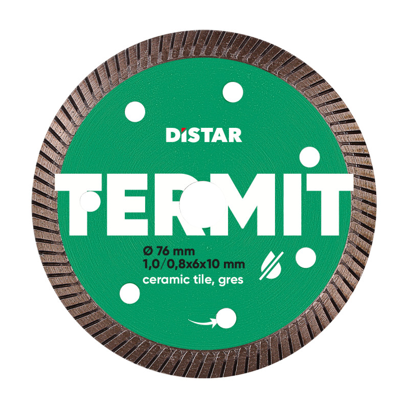 Алмазний диск для керамограніту Distar 76x1,0 Termit (11139053030)