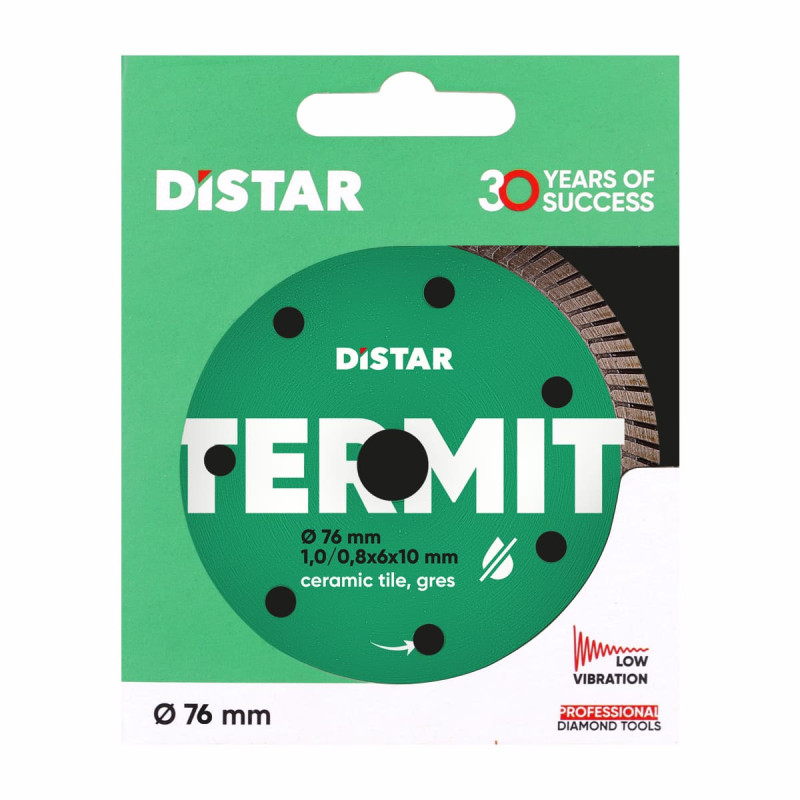 Алмазний диск для керамограніту Distar 76x1,0 Termit (11139053030)