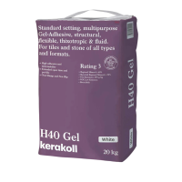 Клей для всех форматов плитки Kerakoll H40 Gel Grey 20 кг (H40G)
