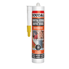 Клей монтажный прозрачный Soudal CLEAR FIX 280мл (00-00041553)
