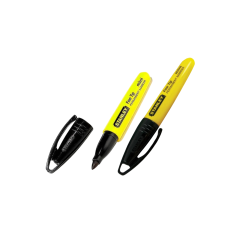 Маркер Stanley Permanent, 90мм, black, с заостренным наконечником (1-47-324)