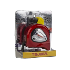 Рулетка строительная TAJIMA LOCK PLUS SFLP25-55BL с держателем на ремень 25 мм х 5,5 м (1001-1907)
