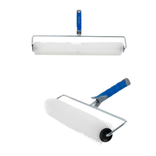 Валик для удаления воздуха из наливных полов Kubala Ø75 х 700мм, высота шипов 17 мм (1667)