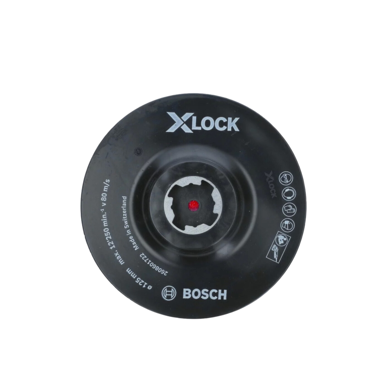 Опорна тарілка Bosch X-Lock на липучці 125 мм. (2608601722)