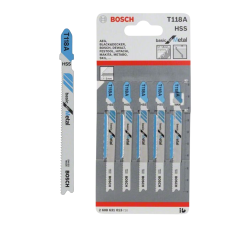 Полотно для лобзика Bosch T118 А, HSS 5 шт. (2608631013)