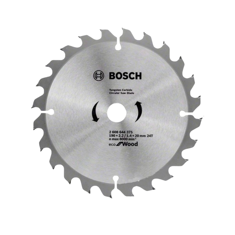 Пиляльний диск Bosch Eco for Wood 190x20/16-24T (2608644375)