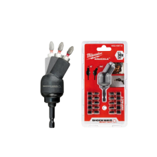 Набор бит SHOCKWAVE MILWAUKEE с насадкой Knuckle (11шт) (4932459781)