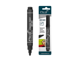 Маркер перманентный Pica Classic Permanent Marker bullet tip, черный (520/46)