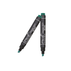 Маркер перманентный Pica Chisel tip, 521/36, со скошенным носиком, зеленый (521/36)