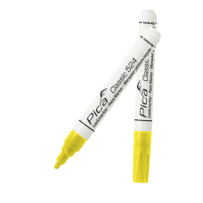 Жидкий промышленный маркер Pica Classic Industry Paint Marker, желтый (524/44)