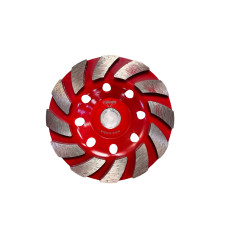 Чашка (фреза) для шлифовки бетона Steelring TURBO TYPE 125 мм (WSCW125)