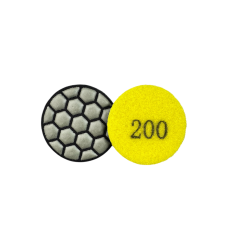 Алмазный гибкий шлифовальный круг (АГШК) ракушка D50 G200 сота (FIX50200CT)