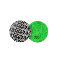 Алмазный гибкий шлифовальный круг (АГШК) черепашка Ø 50 мм №200 с липучкой (FIX50200)