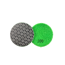 Алмазный гибкий шлифовальный круг (АГШК) черепашка Ø 50 мм №200 с липучкой (FIX50200)