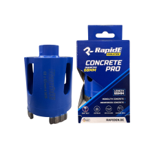 Алмазная коронка RapidE 68mm CONCRETE PRO по железобетону, монолитному бетону и кирпичу (НФ-00001432)