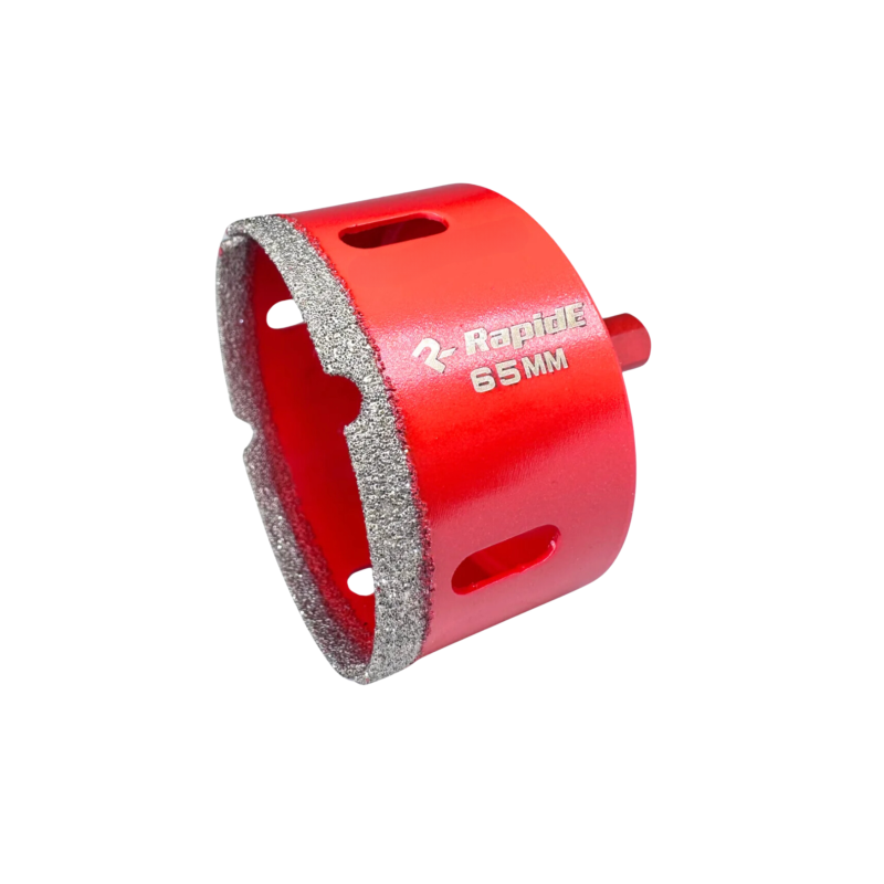 Алмазна коронка RapidE Red Point EVO 65 мм, під дриль (НФ-00001860)