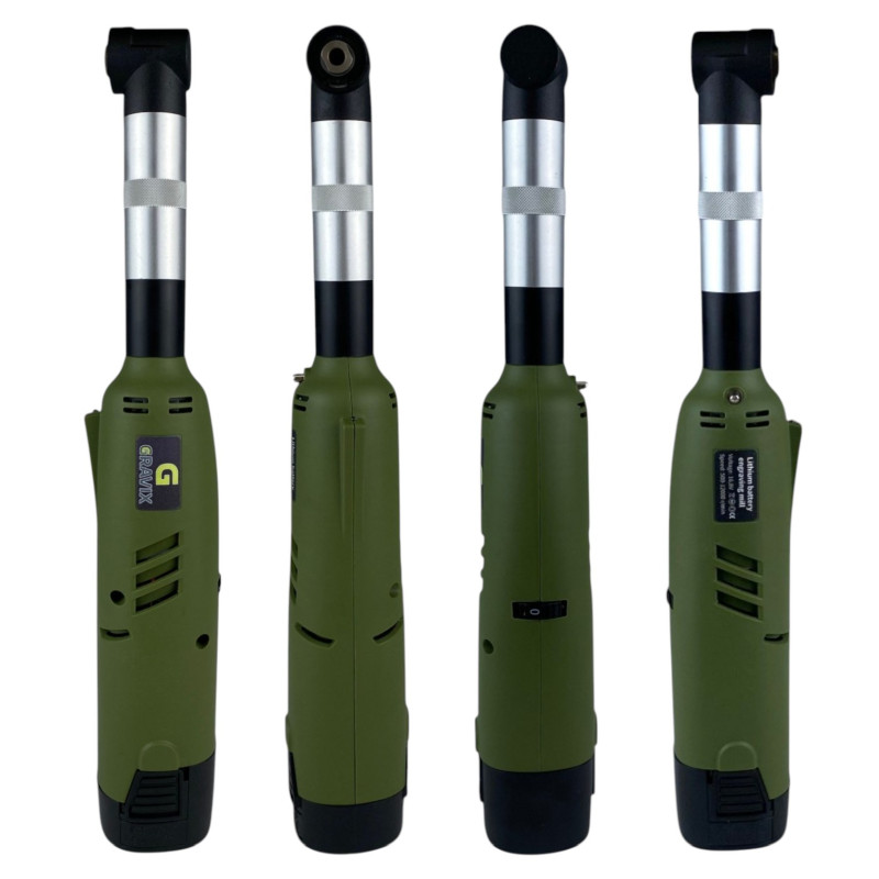 Кутовий гравер Gravix з 2 акумуляторами (повна комплектація) (FIX120W-4)