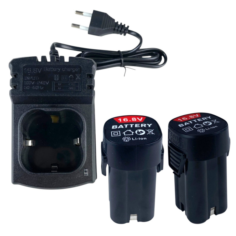Кутовий гравер Gravix з 2 акумуляторами (повна комплектація) (FIX120W-4)