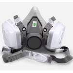 Респиратор малярный (полумаска) с 2-мя фильтрами P100 (R3M) – Фото №1