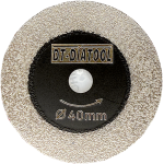 Диск алмазний вакуумна пайка DT-Diatool D40-6 мм (UT0069) – Фото №1