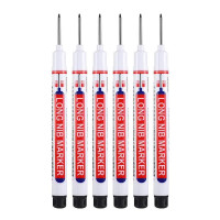 Маркер с длинным тонким стержнем для маркировки и разметки — черный (MRLB)