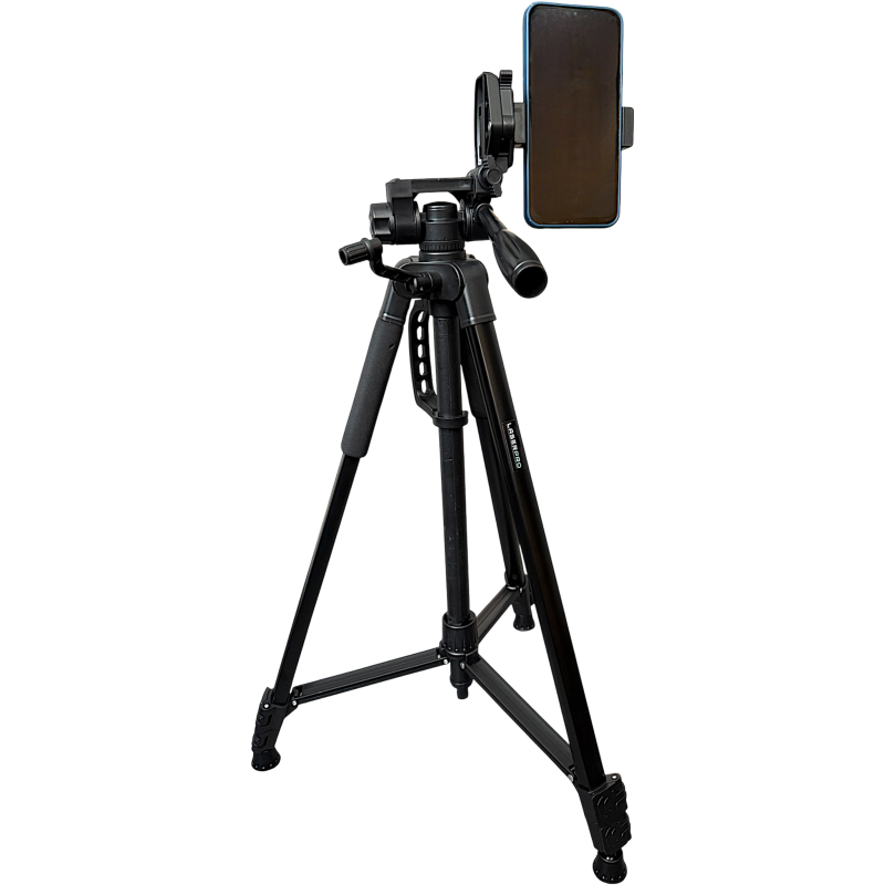 Штатив (тренога) с регулировкой высоты для лазерных уровней и телефонов Tripod LserPro до 168 см (TR003)