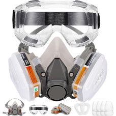 Респиратор пылезащитный 5N11 N95 с очками (R3M1)