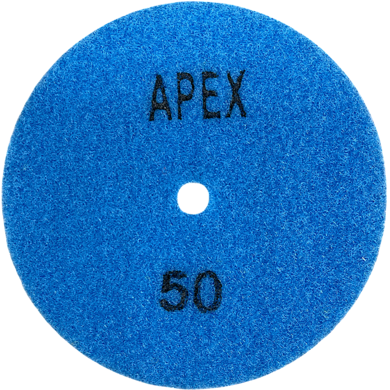 Алмазний гнучкий шліфувальний круг (АГШК) черепашка APEX D100 GR50 (UT0175)