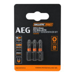 Бита ударная AEG AAK252PZ1, PZ1x25мм (3шт) (4932479170) – Фото №1