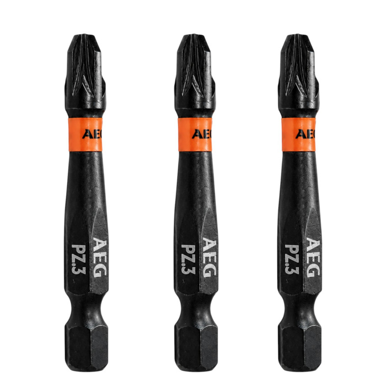 Біта ударна AEG AAK503PZ3, PZ3x50мм (3шт) (4932479185)