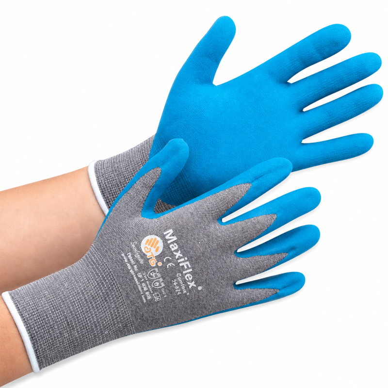 Рукавички робочі захисні ATG MaxiFlex Comfort (34-924-9)