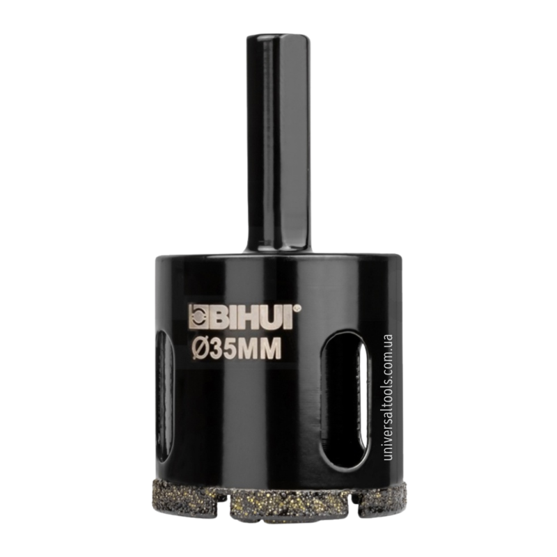 Коронка алмазна BIHUI Ceramics PRO Ø 35 мм під дриль (DBW35)