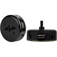 Алмазная коронка BIHUI Ceramics PRO 100 мм под дрель (DBW100)