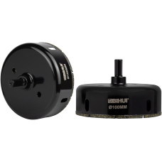 Алмазная коронка BIHUI Ceramics PRO 100 мм под дрель (DBW100)