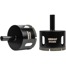 Коронка алмазная BIHUI Ceramics PRO 50 мм под дрель (DBW50)