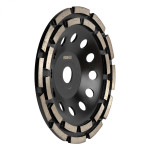 Чашка (фреза) для шлифовки бетона BIHUI DUAL-ROW MAX 180 мм для CG1900 (CG1900W) – Фото №2