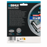 Диск алмазный BIHUI SUPER THIN TURBO 125 мм для керамогранита до 25 мм (DCBN5) – Фото №7