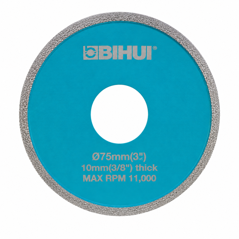 Фреза алмазная BIHUI для скругления 10 мм (#50) 75x22,23 мм (DGR310)