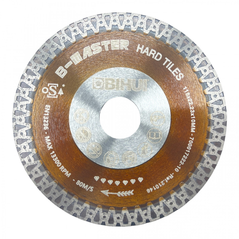 Диск алмазный отрезной BIHUI B-Master Ø 115 мм (DCDA115)