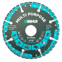 Диск алмазный BIHUI MULTI PURPOSE 115x2,4x22,23 мм (DSBS115)