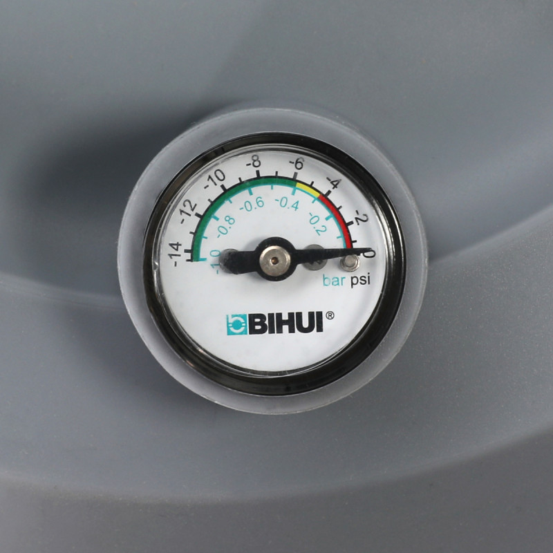 Присоска акумуляторная вакуумная BIHUI AUTOFIX Ø 203 мм с манометром (SCBC8)