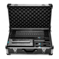 Шпатель зубчатый из нержавеющей стали НАБОР - 15 предметов BIHUI Jumbo (PTSJK15)