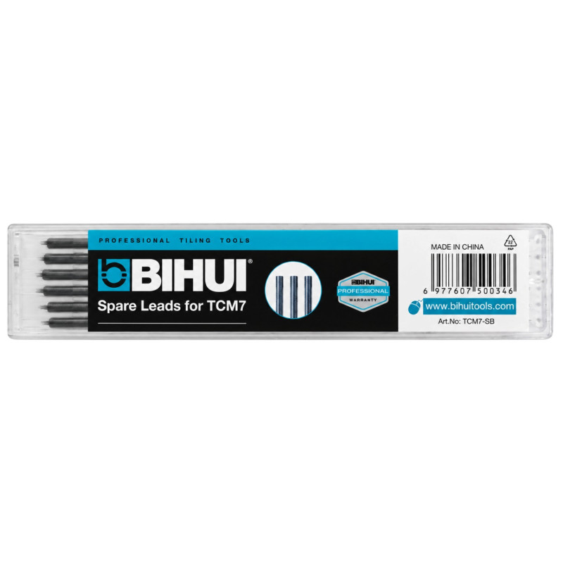 Сменные грифели BIHUI ART MULTI-USE водорастворимые, серые, 6 шт (TCM7-SB)