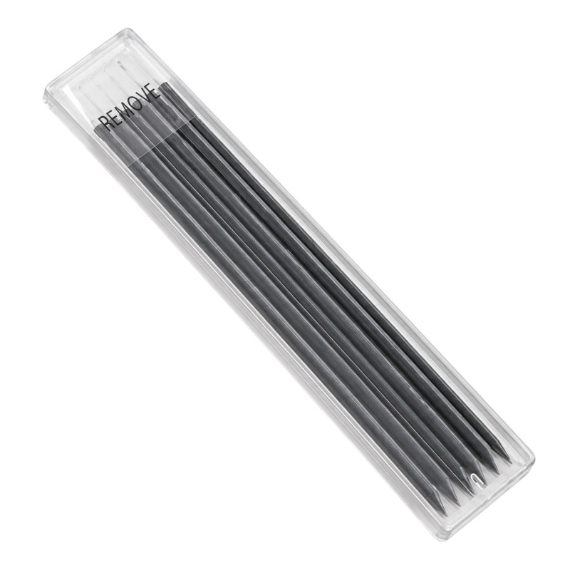 Сменные грифели BIHUI ART MULTI-USE водорастворимые, серые, 6 шт (TCM7-SB)